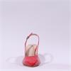 Wonders Vilma Slingback Block Heel - Red Patent